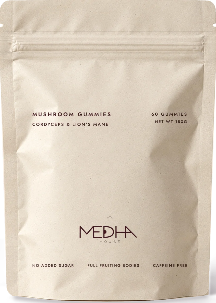 The Medha House pouch, front